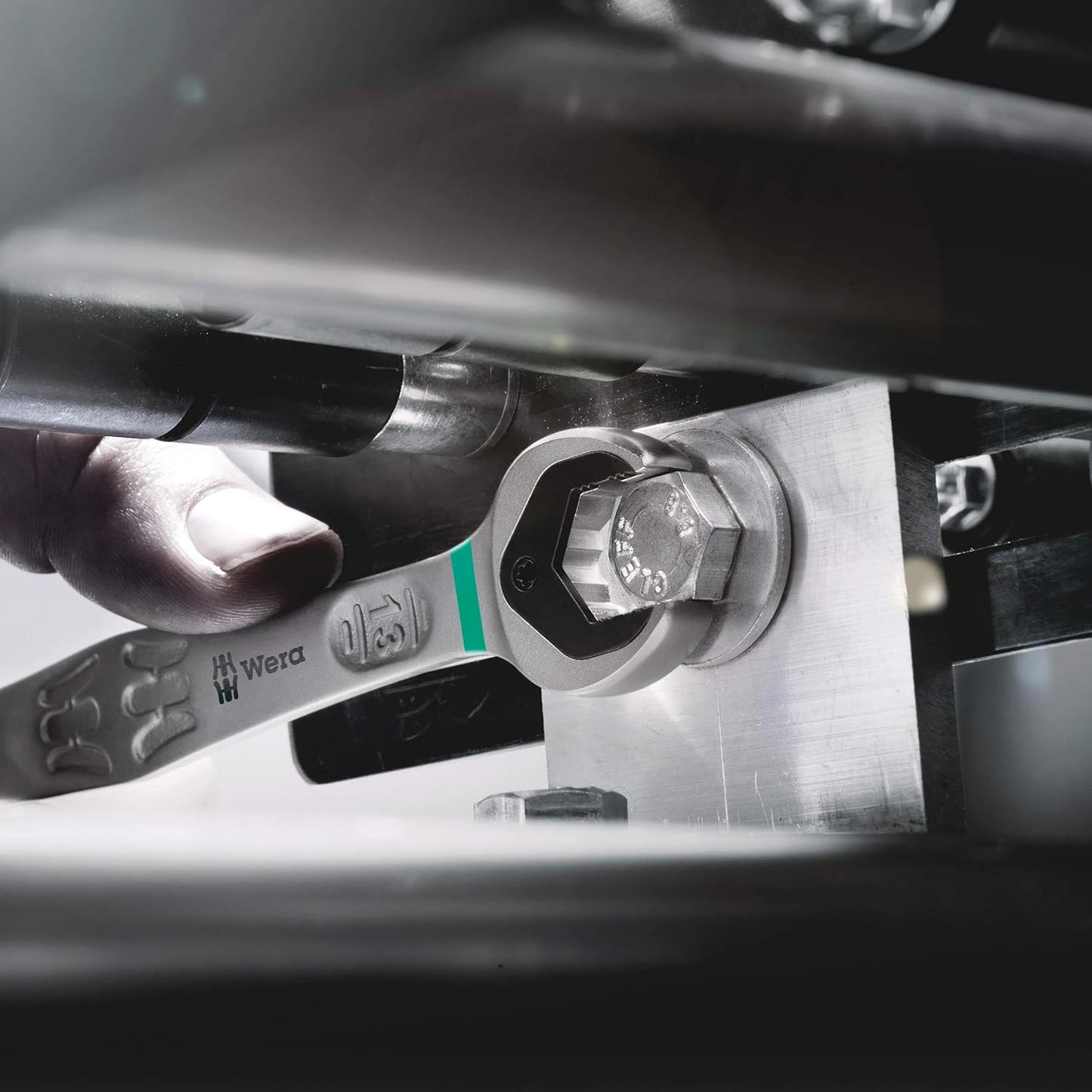 Wera 05073290001 6000 Joker 4 Set 1, Maul-Ringratschenschlüssel-Satz, 4-Teilig