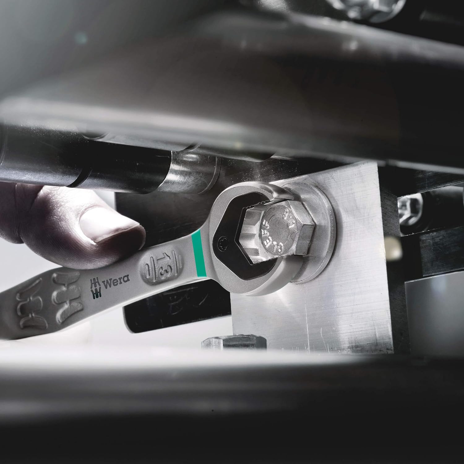 Wera 05073290001 6000 Joker 4 Set 1, Maul-Ringratschenschlüssel-Satz, 4-Teilig