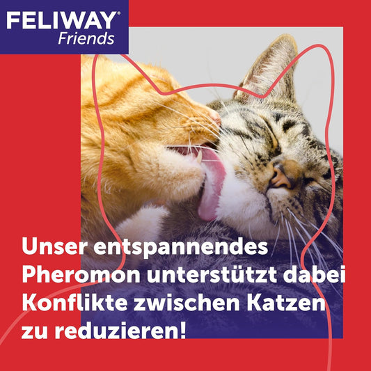 FELIWAY Friends 30 Tage Pheromon Verdampfer Start-Set, 48ml