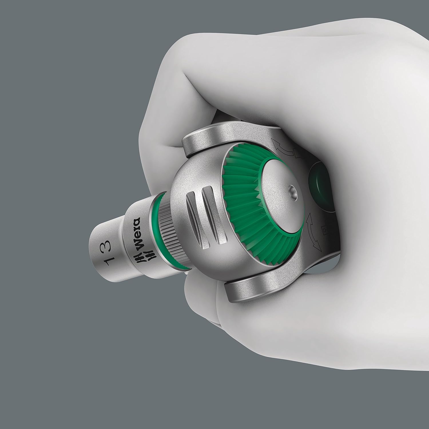 Wera Zyklop Speed-Knarrensatz 8100 SC 6 1/2 Zoll, Antrieb 28-Teilig, 05004076001