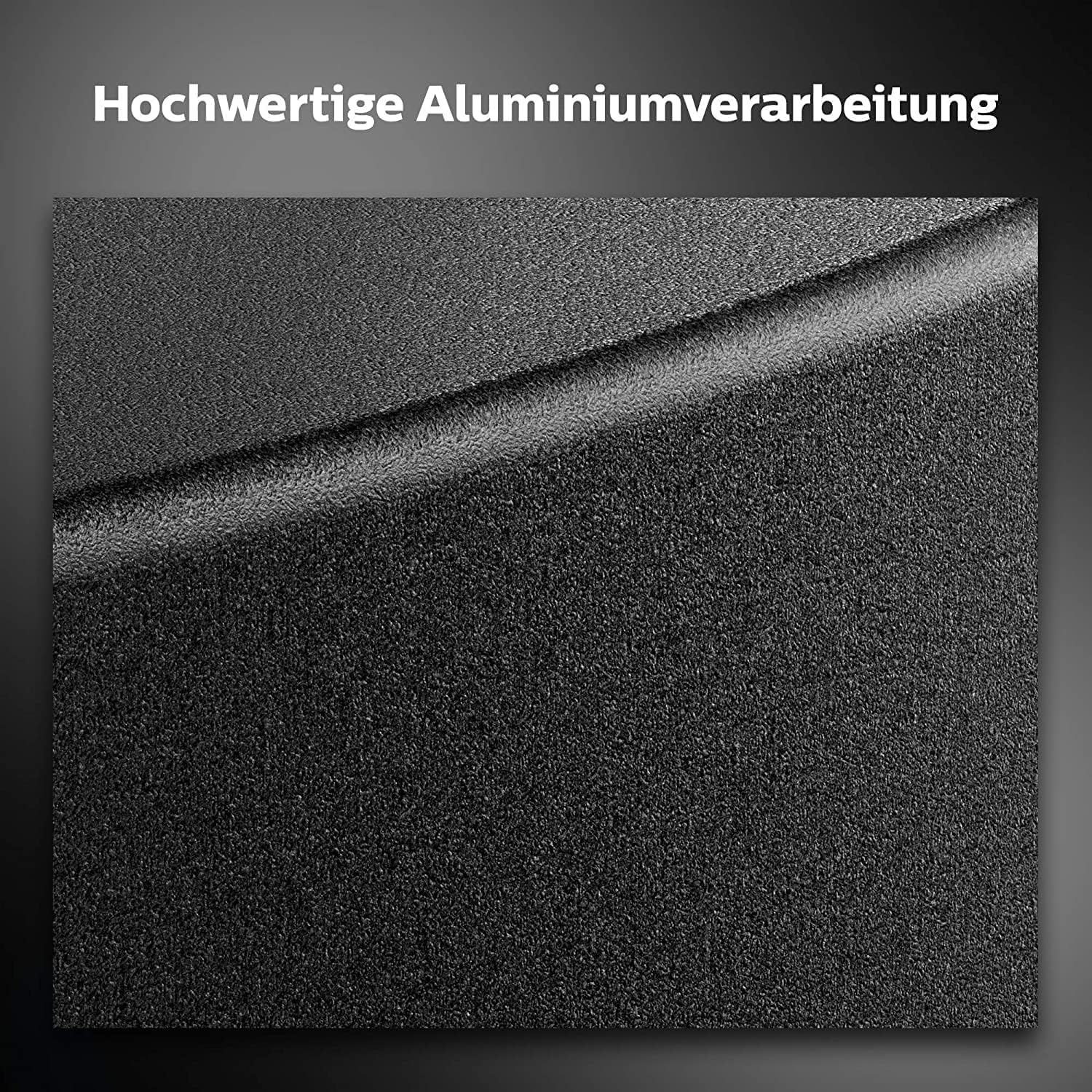 Philips Hue White & Color Ambiance Resonate Outdoor Wandleuchte (1.180 lm), dimmbare Außenleuchte für das Hue Lichtsystem mit 16 Mio. Farben, smarte Lichtsteuerung über Sprache oder App, schwarz