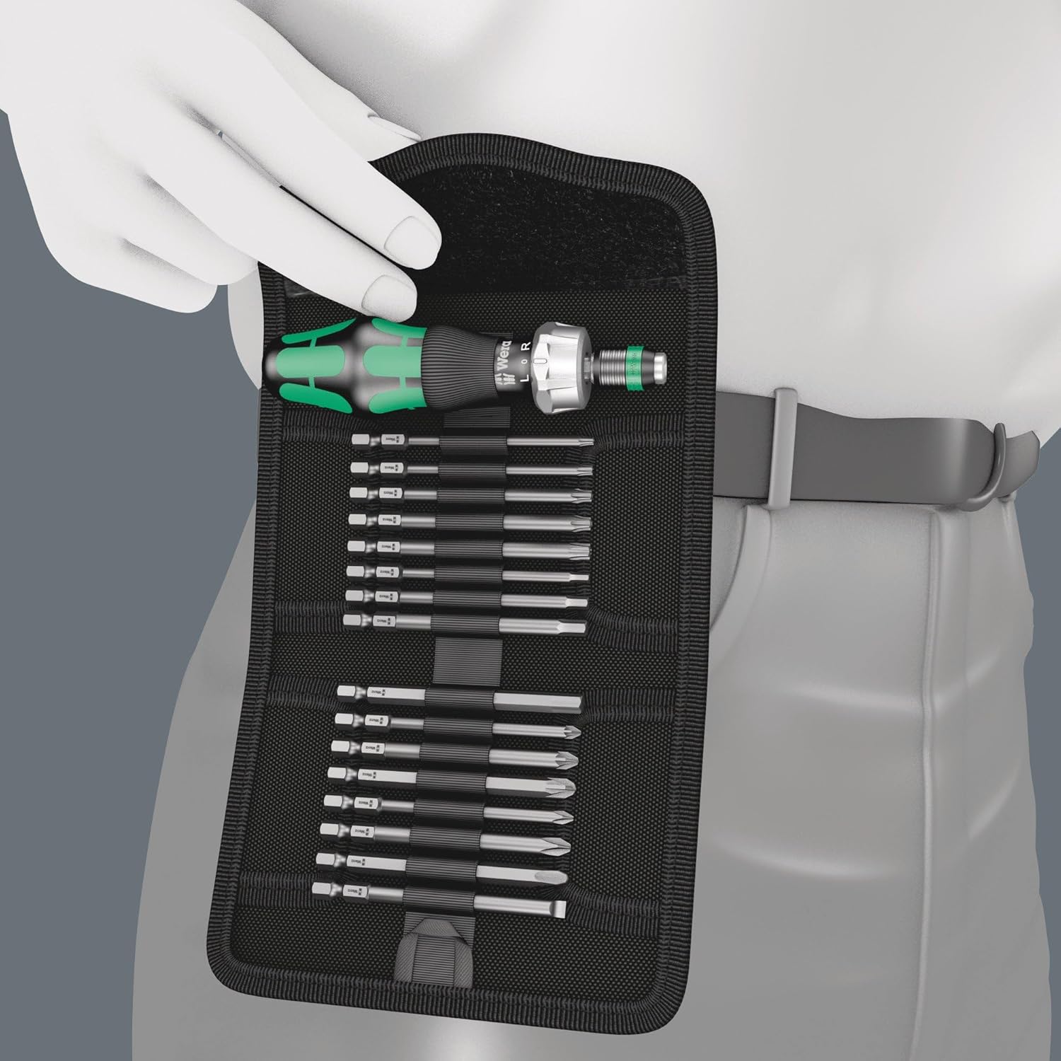 Wera Kraftform Kompakt 60 RA, 17-Teilig, 05051040001