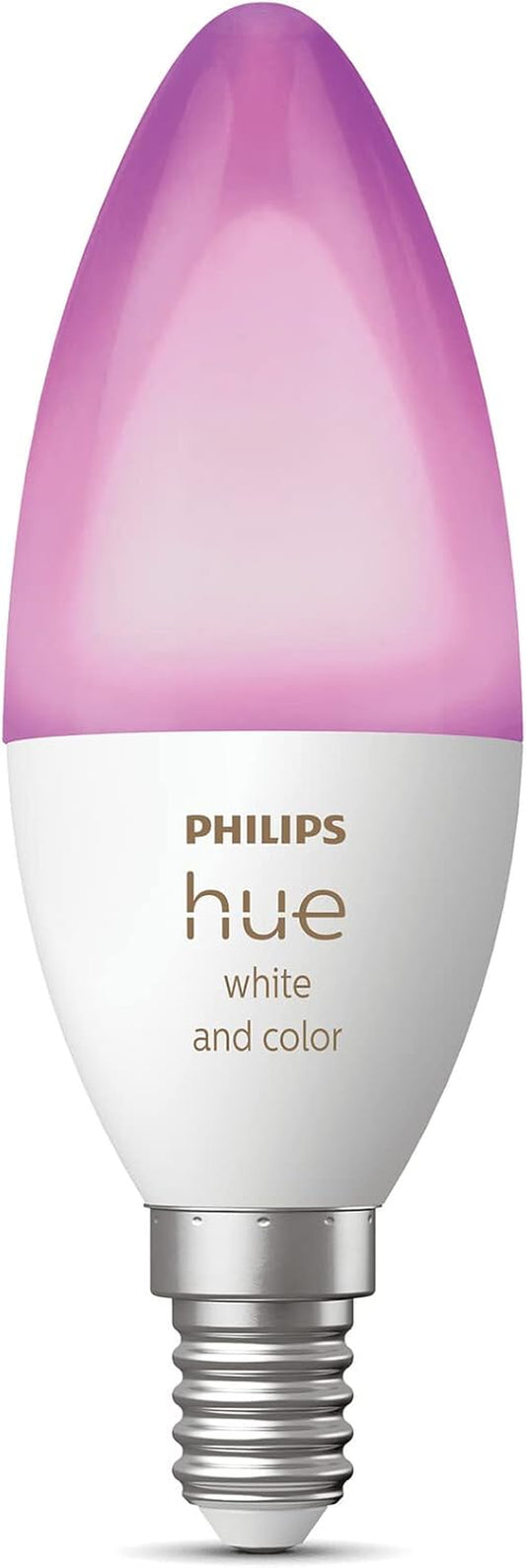 Philips Hue White & Color Ambiance E14 LED Lampe (470 Lm) Einzelpack