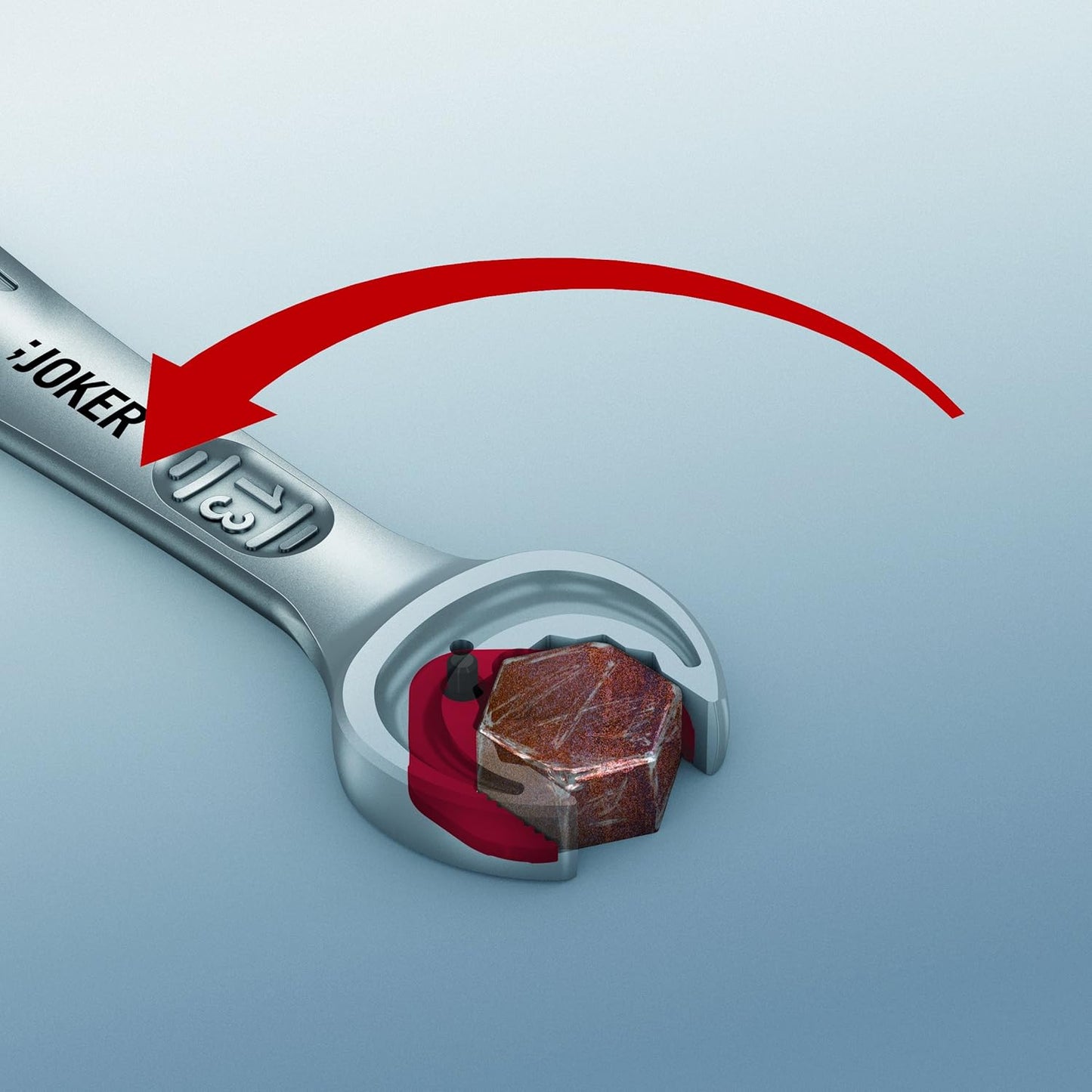 Wera Joker Maul-Ringratschen-Schlüssel, 12 Mm, 05073272001