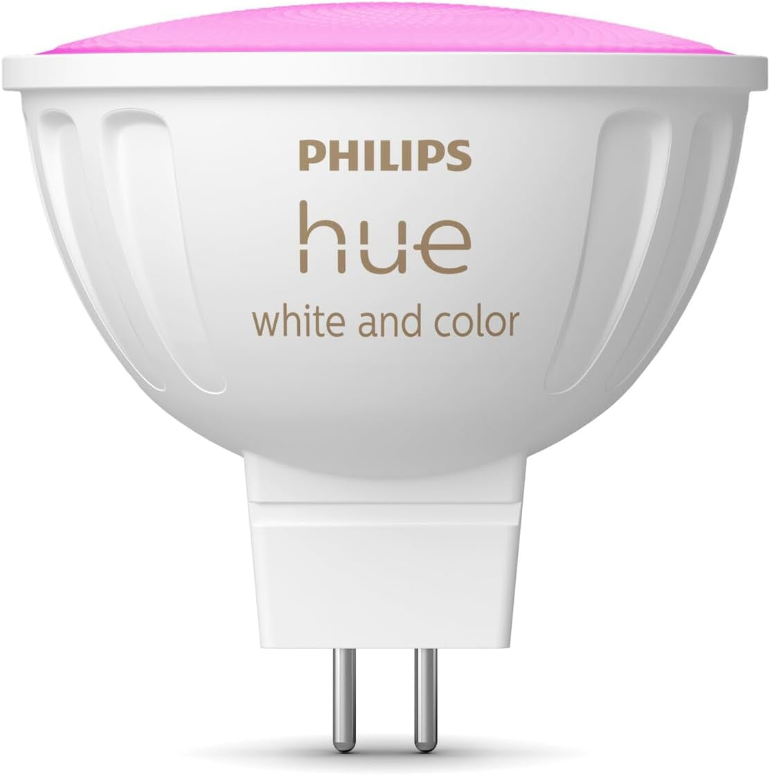 Philips Hue White Ambiance & Color MR16 LED Lampe 2er Pack, Dimmbare