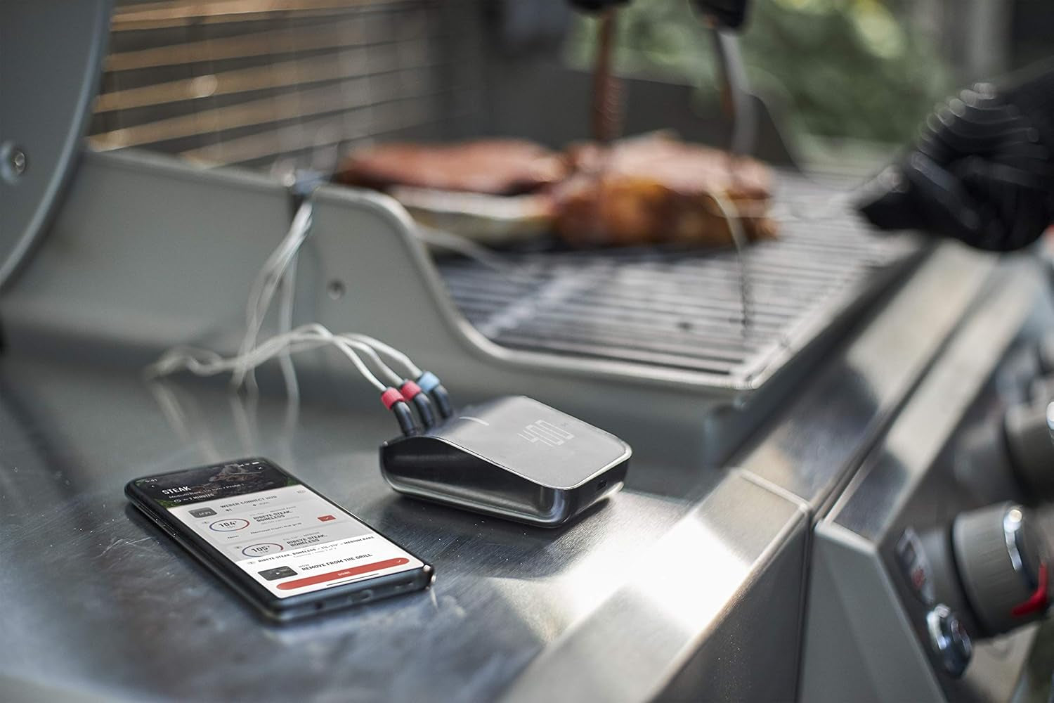 Weber 3201 Connect Smart Grilling Hub, Black