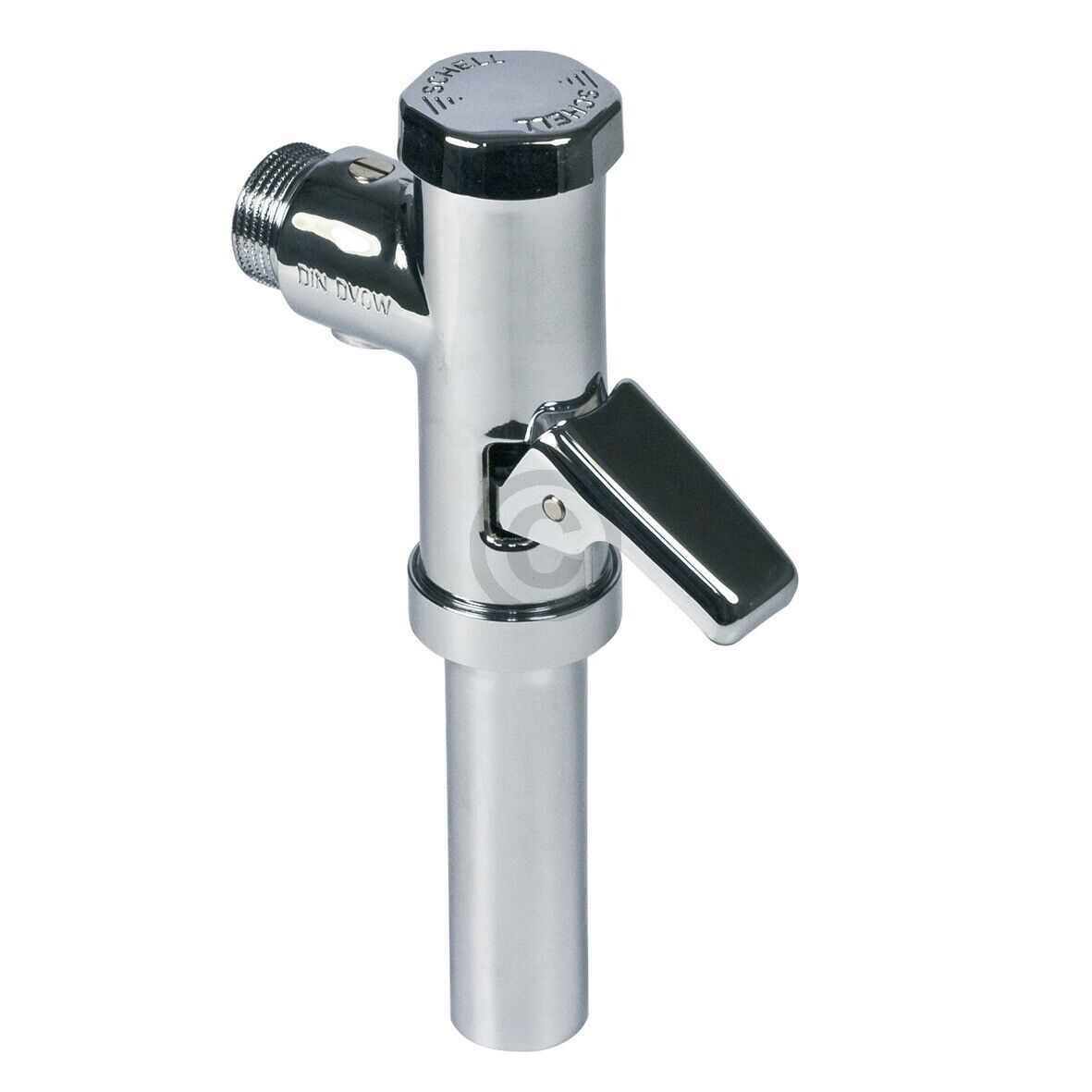 Wc-Spülarmatur 3/4" Schell Druckspüler Für Flachspülbecke 022020621